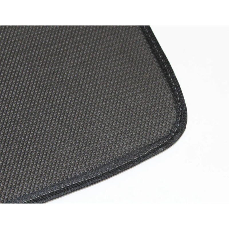 AFM NEW! 1968-1972 CHEVELLE Floor Mats Black Carpet Embroidered RED