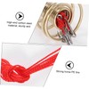 BESPORTBLE 4pcs Ergonomic Anti-Scratch Fishing Hooks Eye-Pattern Design for Easy