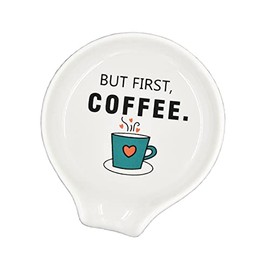 Coffee Spoon Rest Coffee Bar Accessories, Small Teaspoon Holder Coffee Station DÃ©cor â But first, Coffee