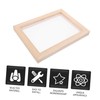 STOBOK 1set Double Layer Paper Frame Boys and Girls Artwork