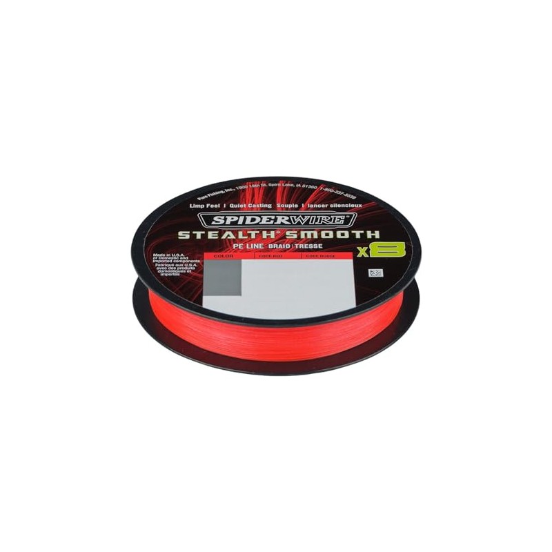 Spiderwire Stealth Smooth8 0.33 mm 300 m 38.1K Code Red