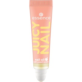 Essence Juicy Nail Oil, No. 01, Transparent, Moisturising, Nourishing, Quick-Drying, Translucent, Vegan, No Microplastic Particles, No Parabens, Nanoparticles Free, Pack of 11 ml