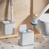 Toilet Brush Set with Holder, 1 Set Toilet Brush &