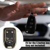 MACHSWON Car 1 Set 5 Button Car Key Fob Cover