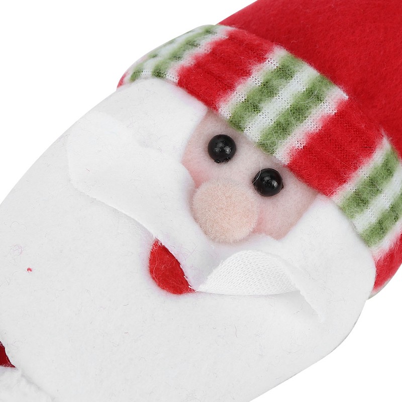 3pcs/Set Cute Santa Claus Snowman Doll Wine Bottle Cover Holder