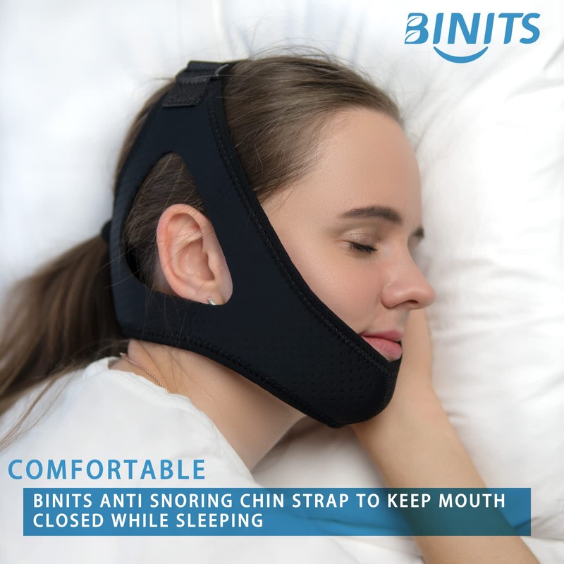 Chin Strap for CPAP User - Adjustable Snore Stopping Device