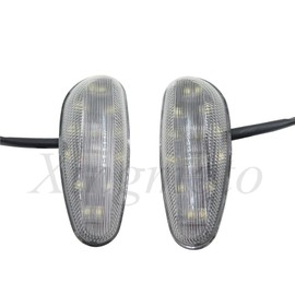 HASkulle Turn Signal Light for Suzuki 2001-2005 GSXR 600 GSXR 750/01-04 GSXR 1000 Clear