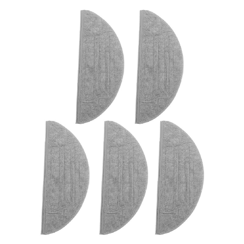 5Pcs Replacement Mop Pads Microfiber Mopping Cloth for Roborock S8