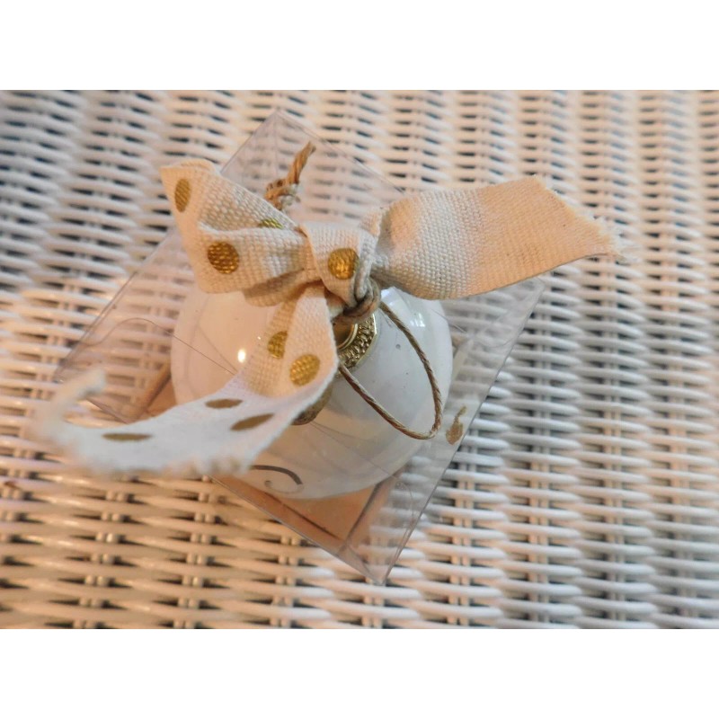 Mud Pie CHOICE OF MUD PIE TREE ORNAMENTS, 3" GOLD