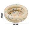 Inflatable Pool Baby Retro Blow Up Swimming Pool Family Cute