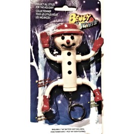 Bendy Lights Bendable Flashlight with Key Ring