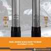 MACHOMAN TQW403 1/2" Drive Click Torque Wrench Set (10-150 ft.-lb)