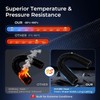 DHGBD Diesel Heater Ducting 3inch 8FT, Nylon Flexible Duct Hose,