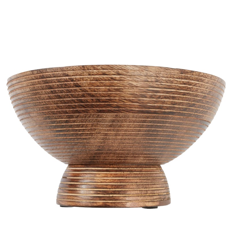Paper High Hand Carved Makula Raised Design Mango Wood Fruit