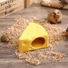 LIOOBO Hamster Hideaway Ceramic Cheese Mold Pet Bed Cooling Effect