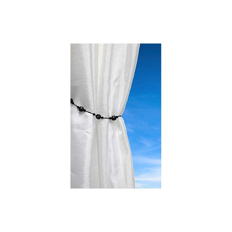 Twinkle Crystal Tie Backs, Tie Back Pairs, Beaded Rope Curtain