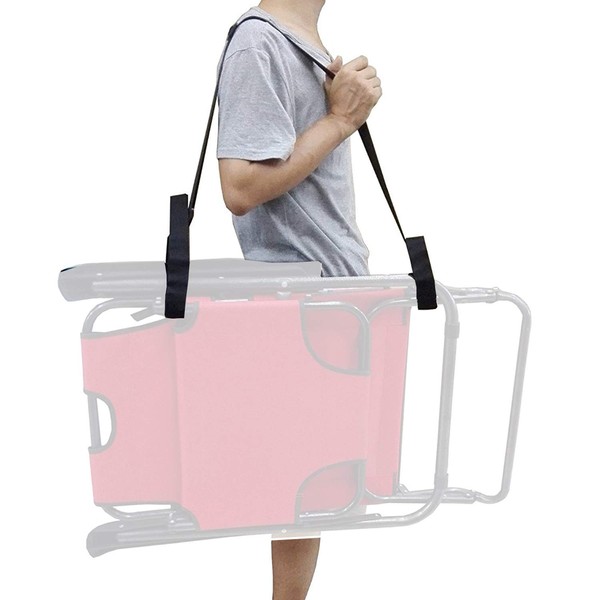 2 X Adjustable Beach Chair Carry Strap Universal Folding Chair