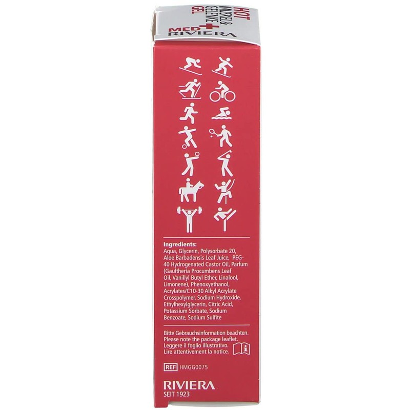RIVIERA MED+ Hot Muscle & Joint Gel