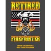 Retired Firefighter: Mood Calendar And Self Care Planner or Tracker