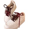 4 Pairs Shoe Laces for Miu Miu Sneaker, Brown Waxed