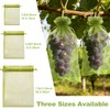 100 Large Fruit Protection Bags 7.9x11.8 Inch, Green Mesh Netting