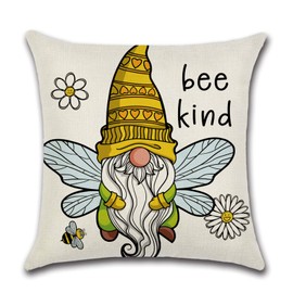 Ohok Waterproof Cushion Cover, 45 x 45 cm, Set of 4 Decorative Outdoor Cushion Covers, Decorative Sofa Cushion, Couch Cushion, Decorative Cushion Covers for Sofa, Living Room, Balcony, Garden, Car