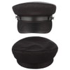 YUWXII Chauffeur Hat for Men Women, Classic Vintage Captain Hat