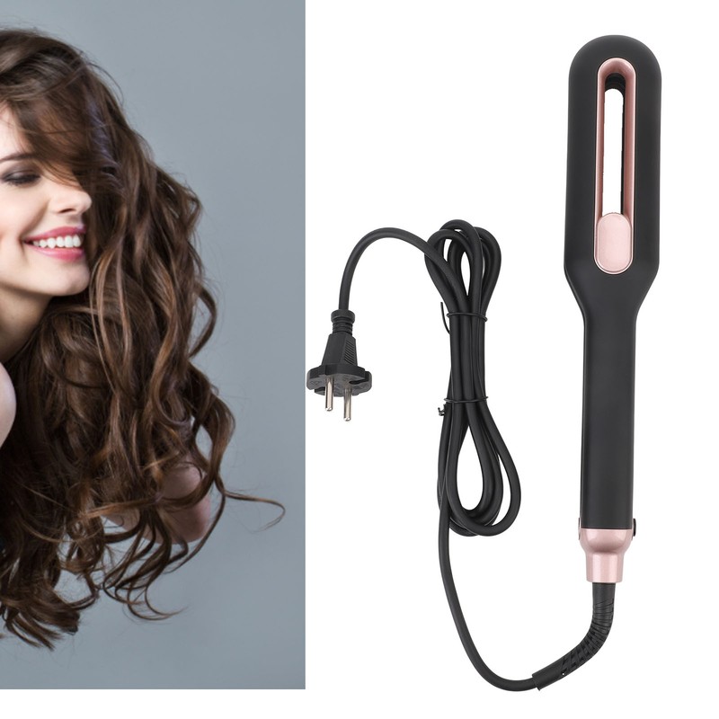 2 in 1 Hair Straightener Curling Iron Prevent Scalding Hair