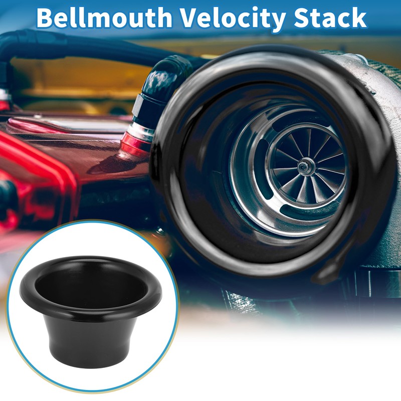 A ABSOPRO Velocity Stack Bellmouth Durable 2.56" ID 4.25" OD