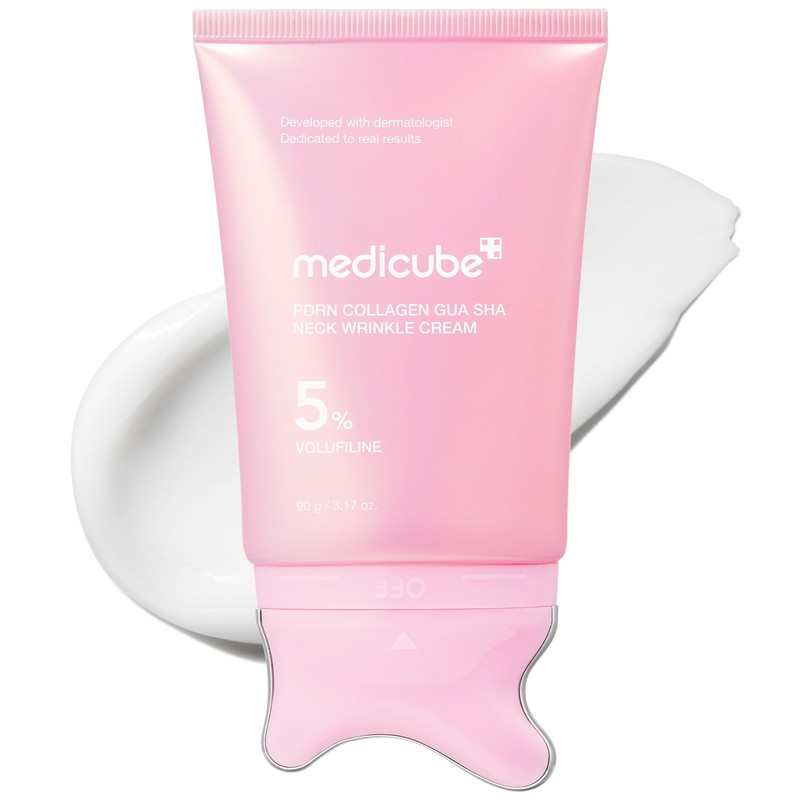 Medicube PDRN Collagen Gua Sha Neck Wrinkle Cream- 90 g
