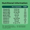 Berocca Multi-Action Gummy Vitamins, Cherry Flavour, 10 Essential Vitamins, Including