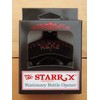 Black Open Bottle Here STARR "X" Wall Mounted Bottle Opener