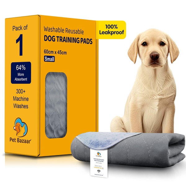 Washable Puppy Pads - Reusable Dog Pee Pads, Waterproof Non