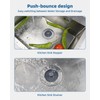 3-in-1 Kitchen Drain Stopper,Upgraded Kitchen Plug Strainer, Stainless-wrap Shell Replacement