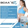 Bcaas Nanogen Nutrition 500g 50 Servicios 2:1:1 Aminoácidos