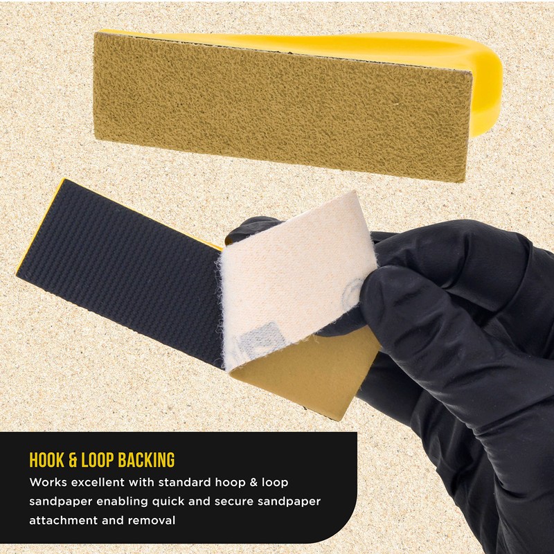 Dura-Gold Premium 1" x 4" Gold Sandpaper Micro Sheets, 600
