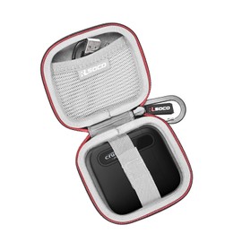 RLSOCO Hard Case for Crucial X10 Pro/X9/X9 Pro/X6 Portable SSD 4TB/2TB/1TB/500GB External Solid State Drive (Case Only)