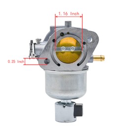 15004-0985 Carburetor Kit Fits for Kawasaki 15004-0829 15004-7063 Compatible with Kawasaki FR651V FS651V FR691V FR730V FS691V FS730V 23 HP Gravely ZT 42 XL Engine, Replacewith Fuel Pump