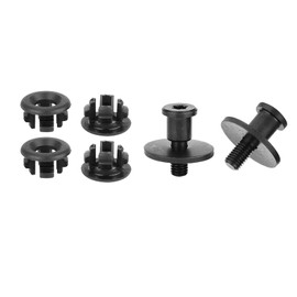 Bed Extension Installation Kit, Mounting Hardware Kit, Fits , YL3Z84286A54AA, Black ABS Iron