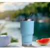 Product Armor 30oz Vacuum Insulated Stainless Steel Tumbler (Aqua Blue)
