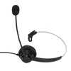 H360‑USB‑3 Telephone Headset Black Volume Adjustment Mute Single Sided Earphone