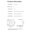 Nordecco 5 IN 1 Wireless Desktop Smart Dock Charger Dimmable