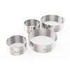 Bakerpan Stainless Steel Cookie Cutter Round Biscuit (2 Inch &