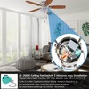 Zing Ear ZE-268S6 Switch Compatible with Hunter Ceiling Fan, 3