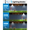 Thumok Clip on Solar Lights for Fence,1-Second Install Solar Fence