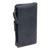 The Chesterfield Brand Fresno Leather Wallet 10 cm, navy, Elegant