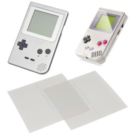 SG Store 4 Pezzi Pellicola Filtrante Per Schermo Polarizzata Compatibile Con Gameboy Pocket Compatibile Con Gameboy DMG (8,4x8,4 Cm)