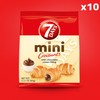7Days Mini Croissant Pouches, Chocolate Filling, Individual Size Snack Bag,