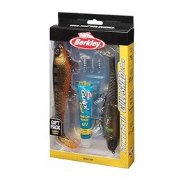 Berkley Cullshad Softbait Set regalo esche artificiali 20 cm | 2 colori limitati | Include Gel & Nail Weights | Set esche per la pesca dei predatori