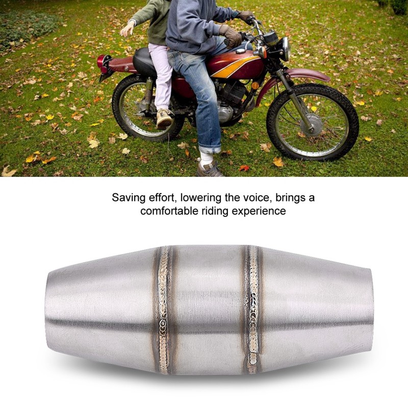 Motorcycle 35mm Full Exhaust System Universal Exhaust Pipe Muffler Silencer